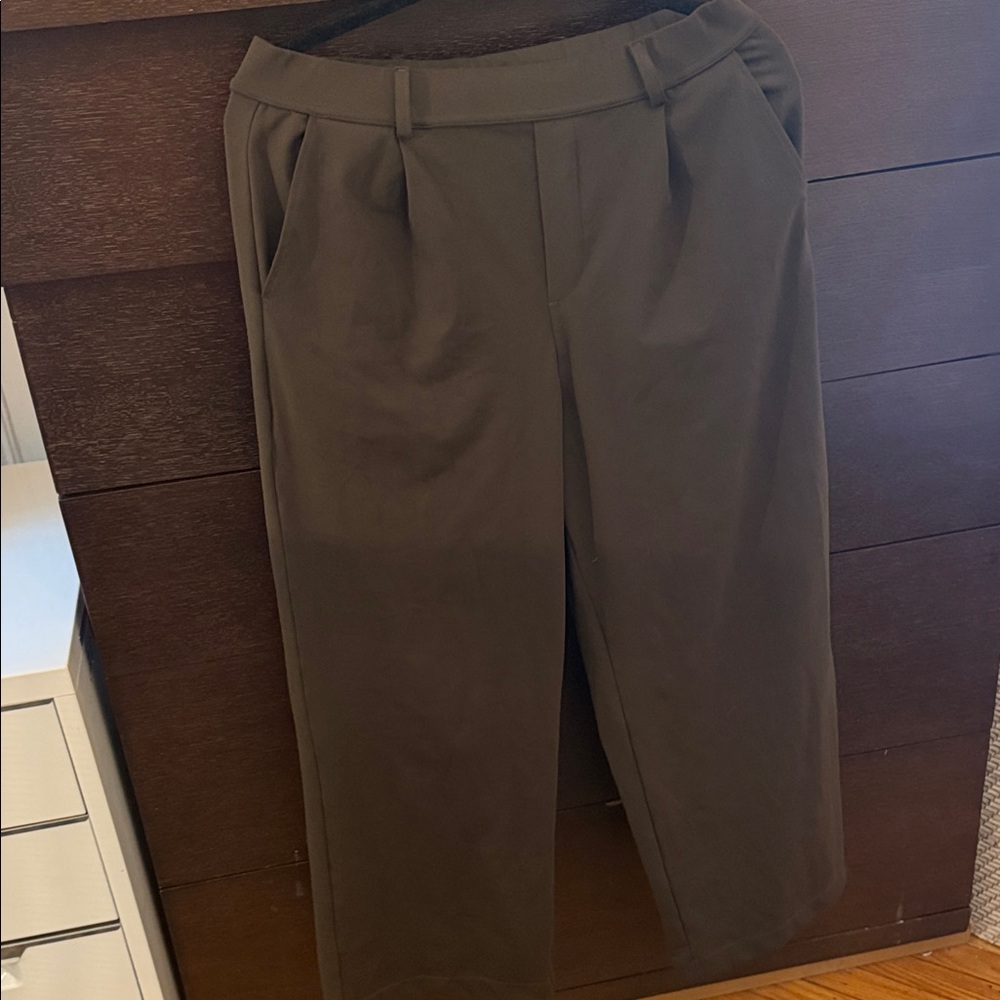 Halara Army Green Wide leg Trousers